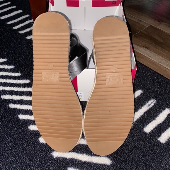 Circus by Sam Edelman Espadrille Sandals - Black - Size 8 1/2 - Picture 4 of 5